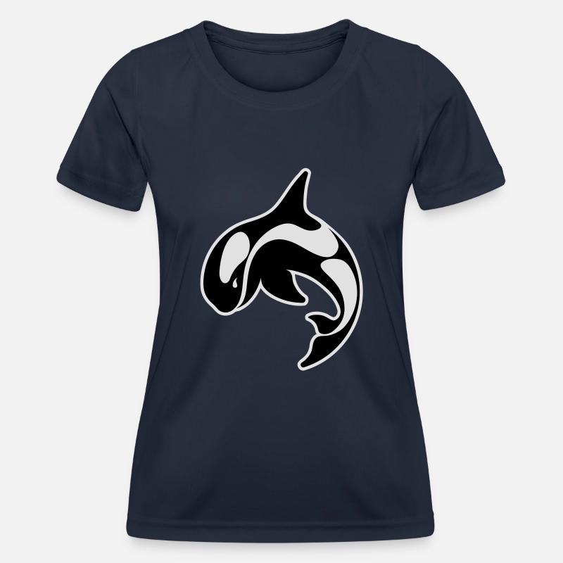 Orca - Women's Functional T-Shirt - navy