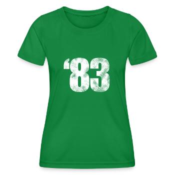 83 maintenant! - T-shirt sport Femme - vert - Devant - AI Model Female 172 dark (172cm)