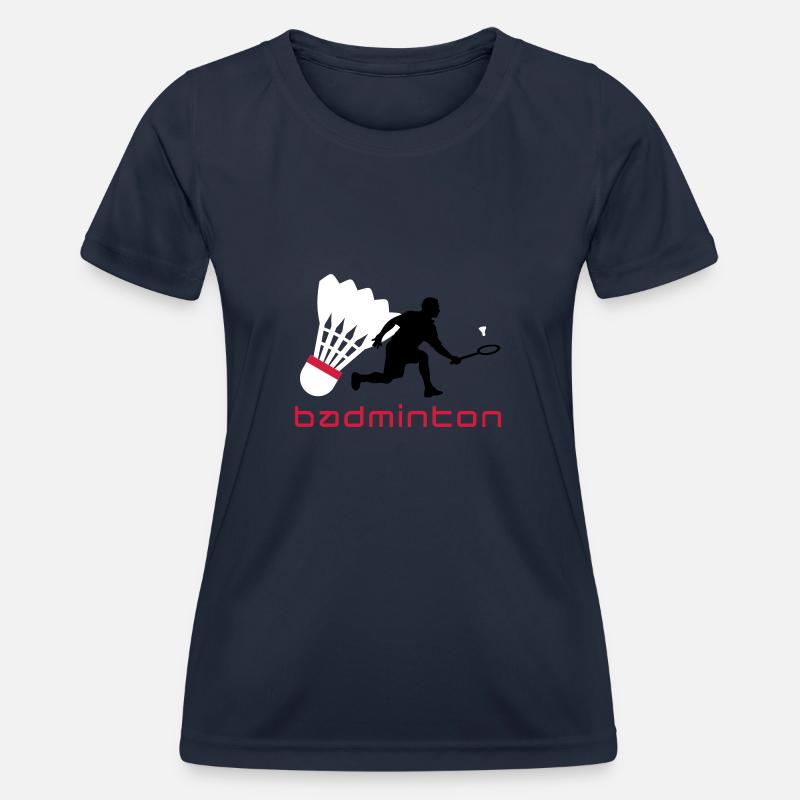 badminton_022011_y_3c - Women's Functional T-Shirt - navy