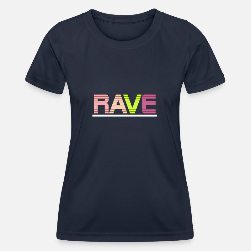 Rave - Women's Functional T-Shirt - navy