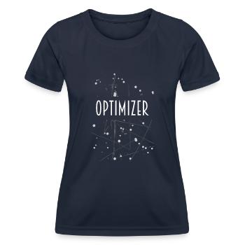 OPTIMIZER D54 26 - Women's Functional T-Shirt - navy - Front - AI Model Female 172 light (172cm)