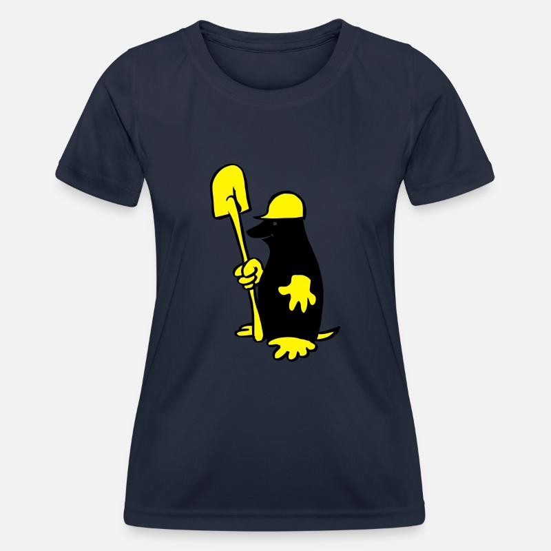 Mole - Women's Functional T-Shirt - navy