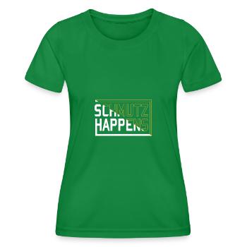 Hanukkah - Women's Functional T-Shirt - kelly green - Front - AI Model Female 172 dark (172cm)