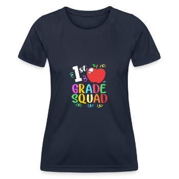 First Year - Women's Functional T-Shirt - navy - Front - AI Model Female 172 light (172cm)