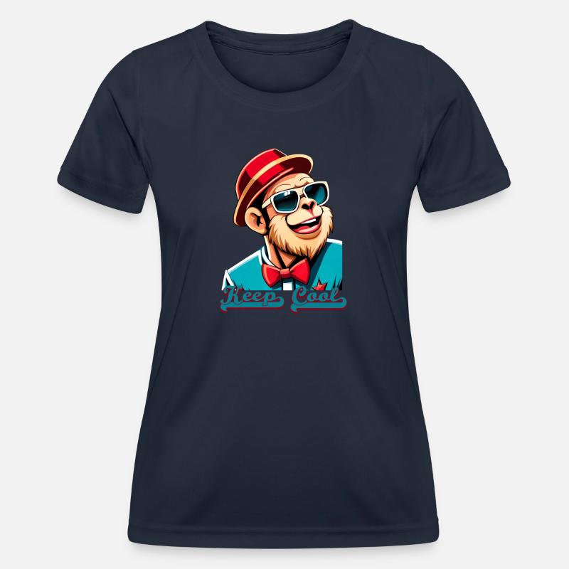 keep cool - Women's Functional T-Shirt - navy