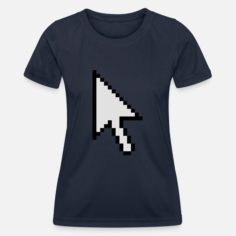 Mouse cursor - Women's Functional T-Shirt - navy