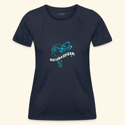 ScubaDiverShirt001 - Functioneel T-shirt voor vrouwen