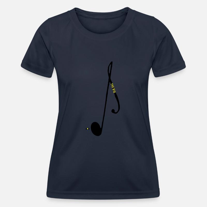 the big note - Women's Functional T-Shirt - navy