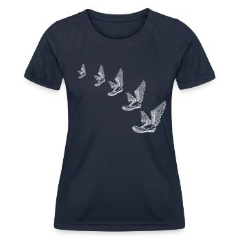 Athletics Athletics Games - Women's Functional T-Shirt - navy - Front - AI Model Female 172 light (172cm)