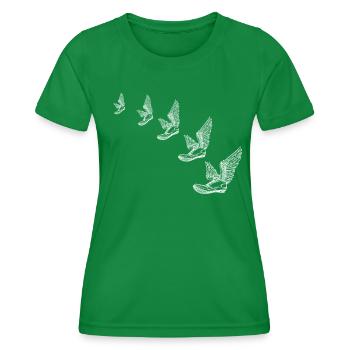 Leichtathletik Leichtathletikspiele - Frauen Funktions-T-Shirt - Kelly Green - Vorne - AI Model Female 172 dark (172cm)
