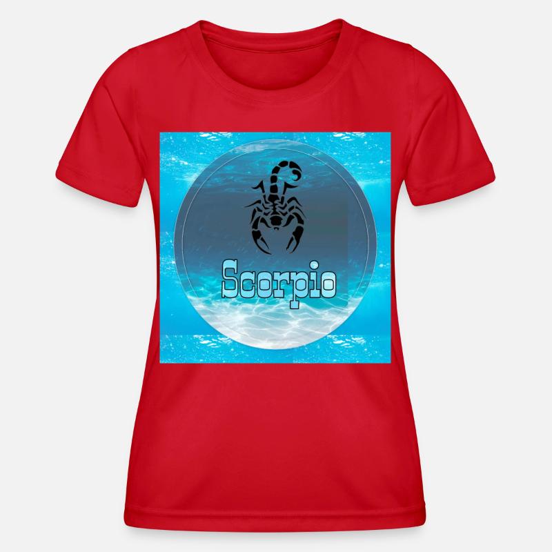 scorpio - Women's Functional T-Shirt - red