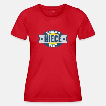 World's Best Niece - Functional T-shirt for women