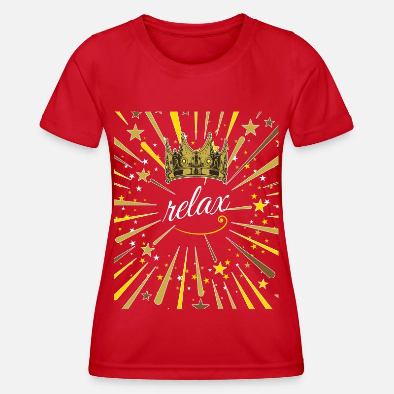 relax 1 - Women's Functional T-Shirt - red