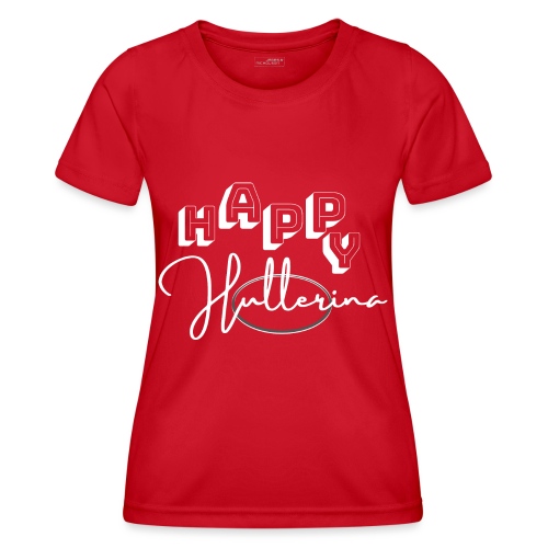 Happy Hullerina Reifen - Frauen Funktions-T-Shirt