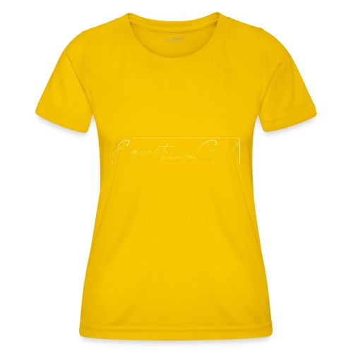 Equestrian Girl Reitsport - Frauen Funktions-T-Shirt