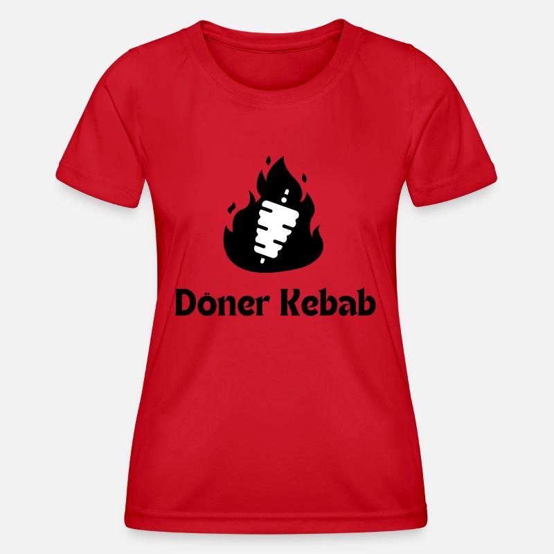 Doner kebab - Women's Functional T-Shirt - red