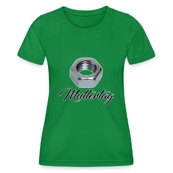 Muttertag - Frauen Funktions-T-Shirt - Kelly Green - Vorne - AI Model Female 172 dark (172cm)