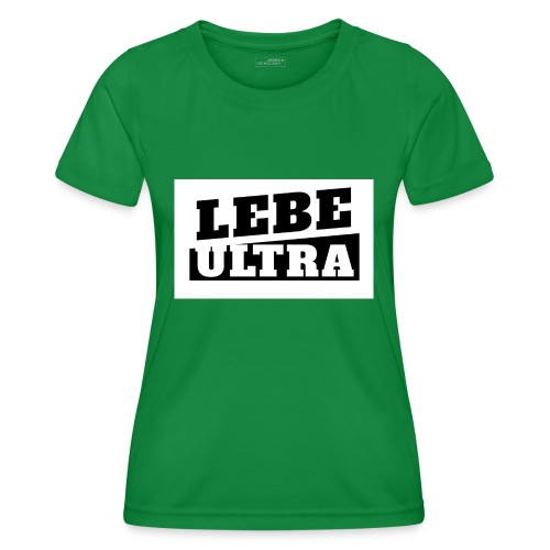 ultras2b w jpg - Frauen Funktions-T-Shirt