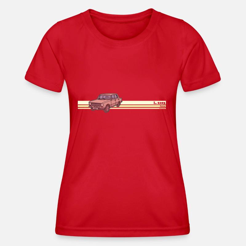 lada - Women's Functional T-Shirt - red
