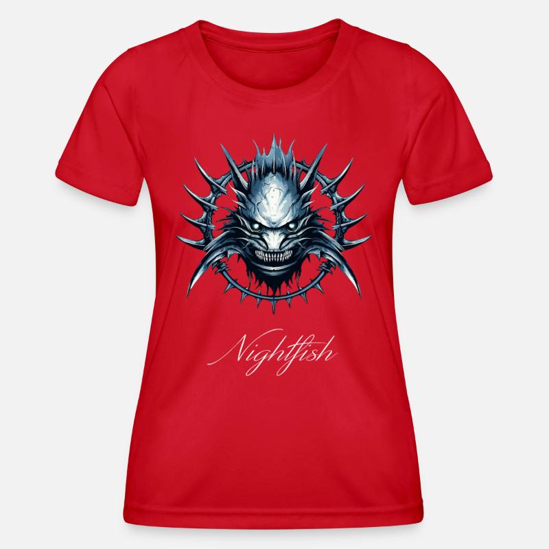 Nightfish - Women's Functional T-Shirt - red