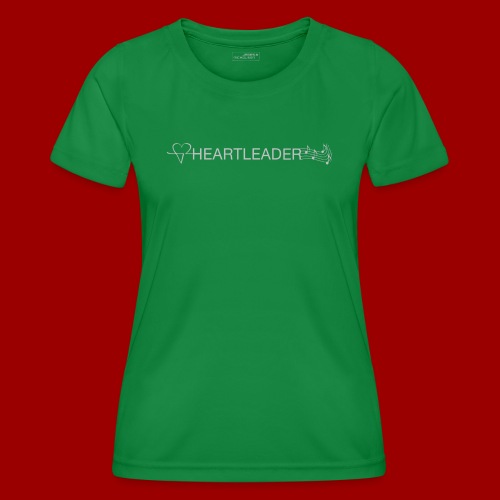 Heartleader Charity (weiss/grau) - Frauen Funktions-T-Shirt