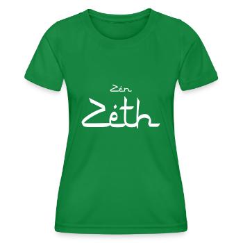 Zen ZETH - T-shirt sport Femme - vert - Devant - AI Model Female 172 dark (172cm)