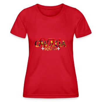 Gwada Kader Design - Frauen Funktions-T-Shirt - Rot - Vorne - AI Model Female 172 dark (172cm)