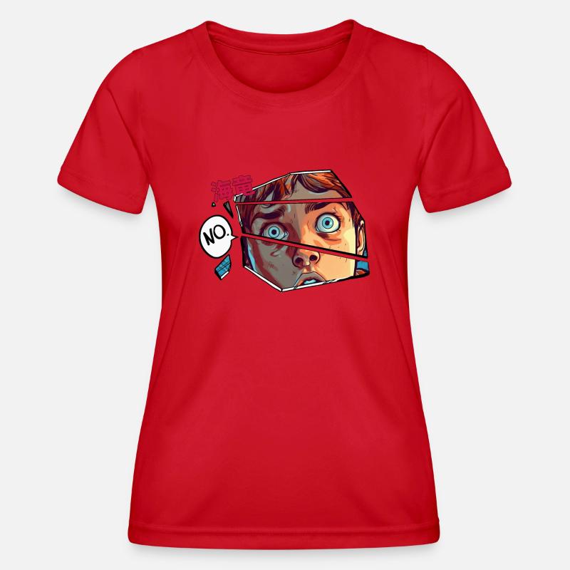 Comics fan! - Women's Functional T-Shirt - red