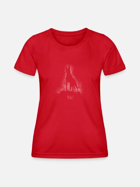 Malinois - Frauen Funktions-T-Shirt - Rot