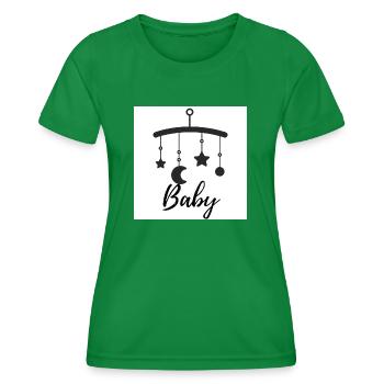 BABY - T-shirt sport Femme - vert - Devant - AI Model Female 172 dark (172cm)