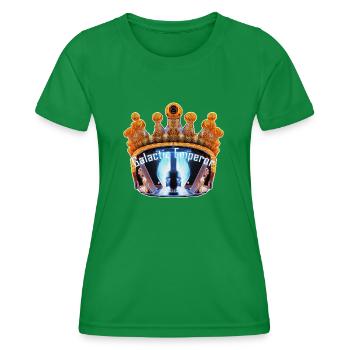 Empereur Galactique - T-shirt sport Femme - vert - Devant - AI Model Female 172 dark (172cm)