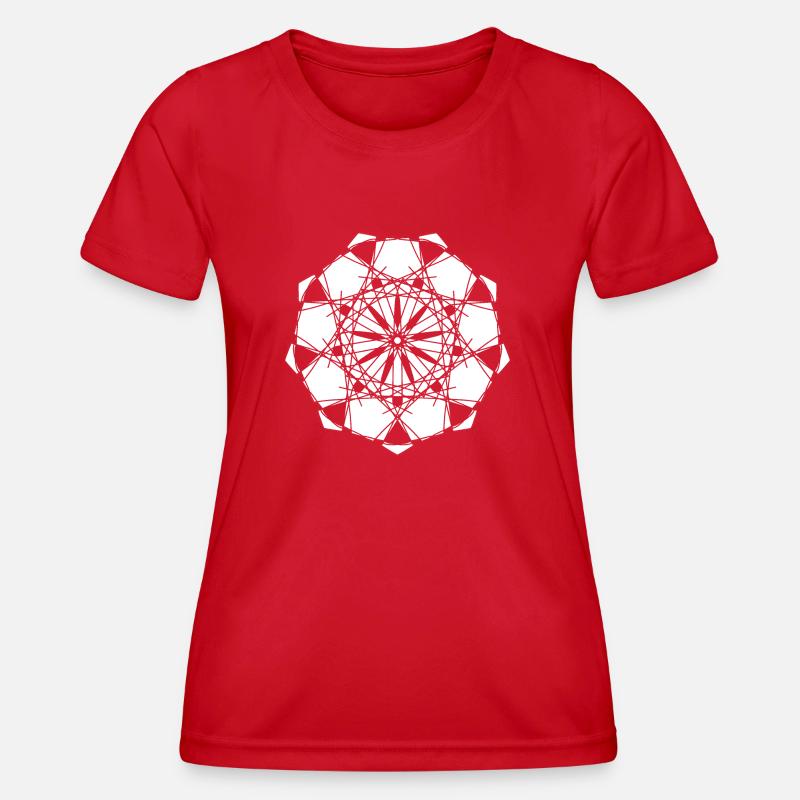 Pattern - Women's Functional T-Shirt - red
