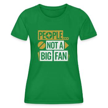 Humorvoll distanziert - Frauen Funktions-T-Shirt - Kelly Green - Vorne - AI Model Female 172 dark (172cm)