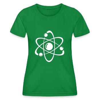 atome - T-shirt sport Femme - vert - Devant - AI Model Female 172 dark (172cm)