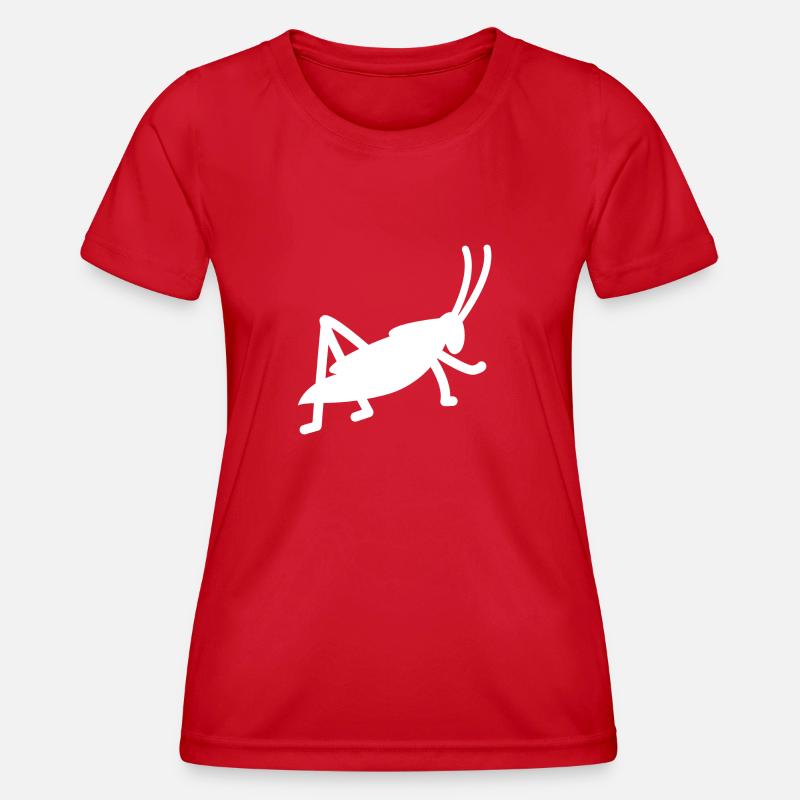 grasshopper - Women's Functional T-Shirt - red