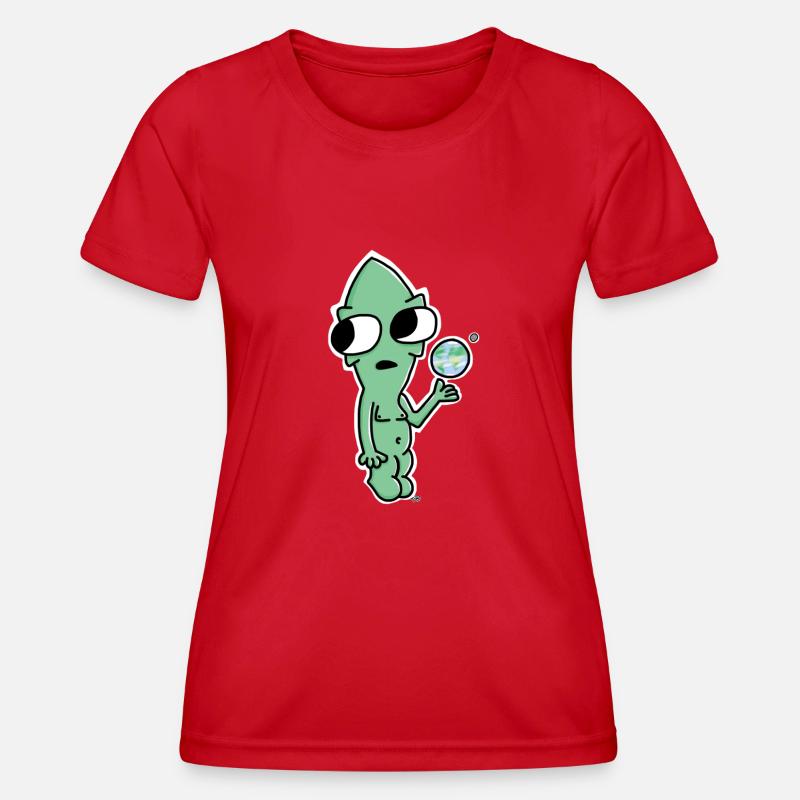 Alien 2 - Women's Functional T-Shirt - red