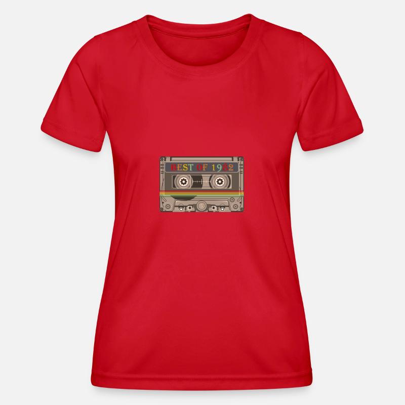 1982 - Women's Functional T-Shirt - red