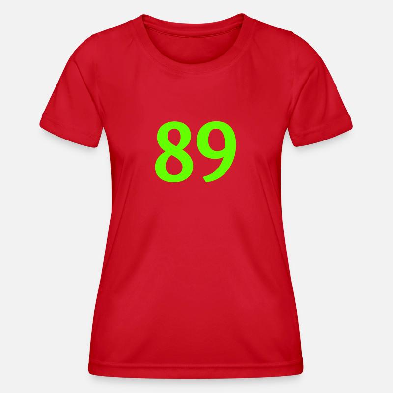 issue 89 - Women's Functional T-Shirt - red