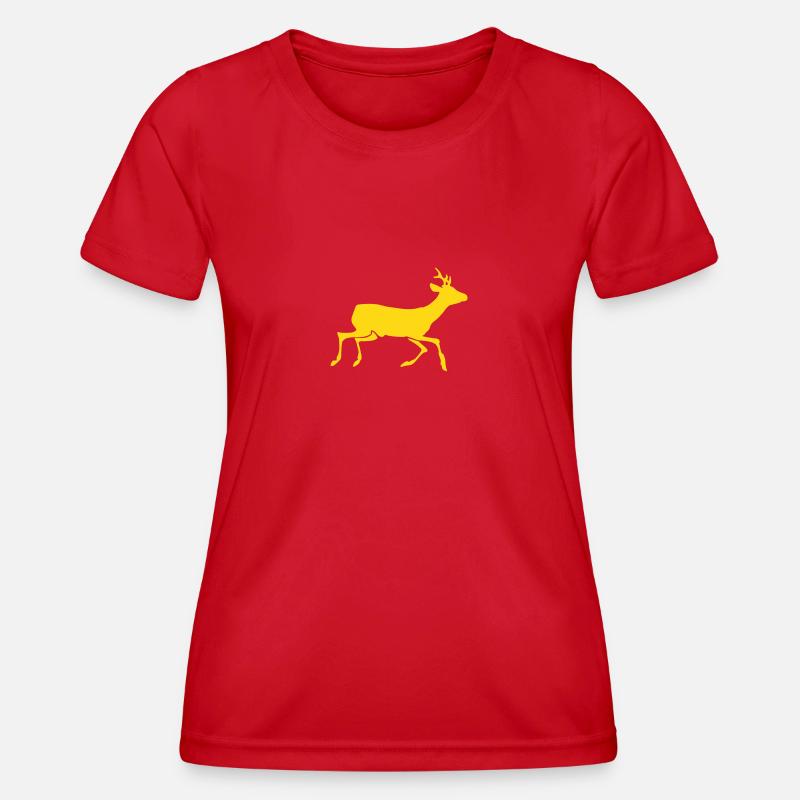Roe - Women's Functional T-Shirt - red