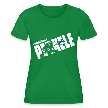 Angetrieben von Perkele - Frauen Funktions-T-Shirt - Kelly Green - Vorne - AI Model Female 172 dark (172cm)