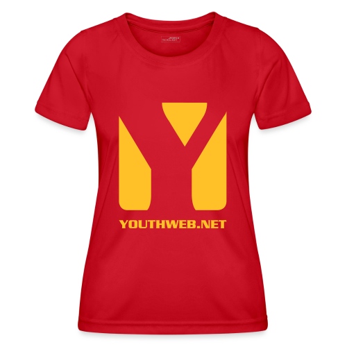 yw_LogoShirt_yellow - Frauen Funktions-T-Shirt