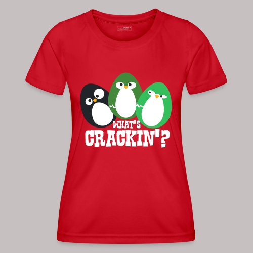 Penguin eggs - Manjaro - Women's Functional T-Shirt