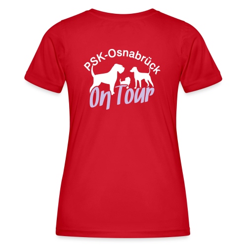 PSK Retro Logo On Tour - Frauen Funktions-T-Shirt