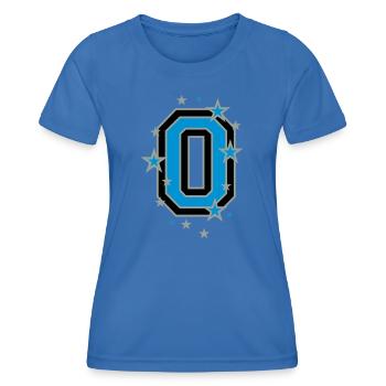 Nummer Eins 1 - Frauen Funktions-T-Shirt - Königsblau - Vorne - AI Model Female 172 light (172cm)