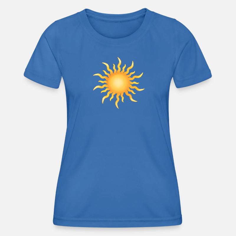 Sun - Women's Functional T-Shirt - royal blue