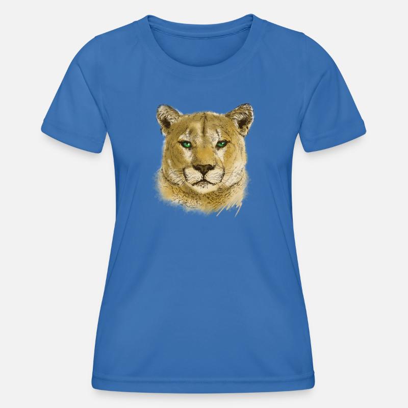 Cougar - Women's Functional T-Shirt - royal blue
