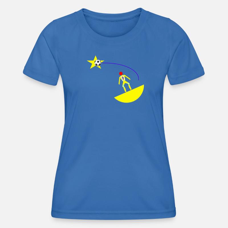 stellar shooting - Women's Functional T-Shirt - royal blue