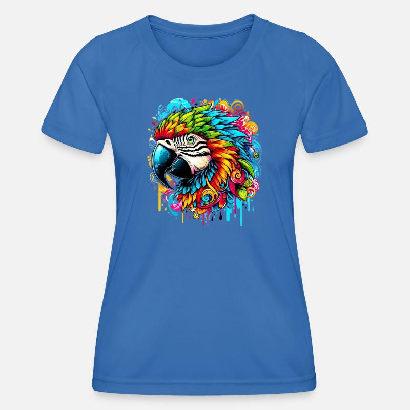 Parrot - Women's Functional T-Shirt - royal blue