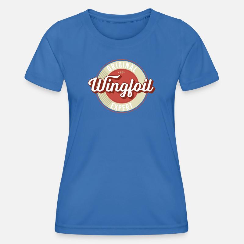 Wingfoil Label - Women's Functional T-Shirt - royal blue