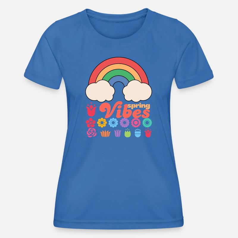 Spring vibes - Women's Functional T-Shirt - royal blue